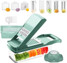 12 In 1 Manual Vegetable Chopper Kitchen Gadgets Food Chopper Onion Cutter Vegetable Slicer Fourth Fusion