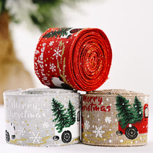 Car & Christmas Tree Ribbon - Fourth Fusion