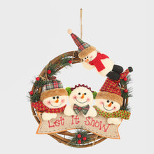 Christmas Doll Wreath Ornament - Fourth Fusion