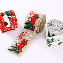 Car & Christmas Tree Ribbon - Fourth Fusion