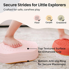 Stepping Stones for Kids, 5Pcs Non-Slip Toddler Stepping Stones, Sensory Stepping Stones for Promoting Toddler'S Balance & Coordination Skills, Stepping Stones for Toddlers 3-5