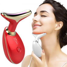 Thermal Neck Lifting And Firming Beauty Massage Instrument Wrinkle Remover Skin Care - Fourth Fusion