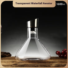 Hot-selling Iceberg Waterfall Wine Decanter Creative Transparent Lead-Free Crystal Glass Wine Dispenser Barware Quick Decanters - Fourth Fusion