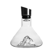 Hot-selling Iceberg Waterfall Wine Decanter Creative Transparent Lead-Free Crystal Glass Wine Dispenser Barware Quick Decanters - Fourth Fusion